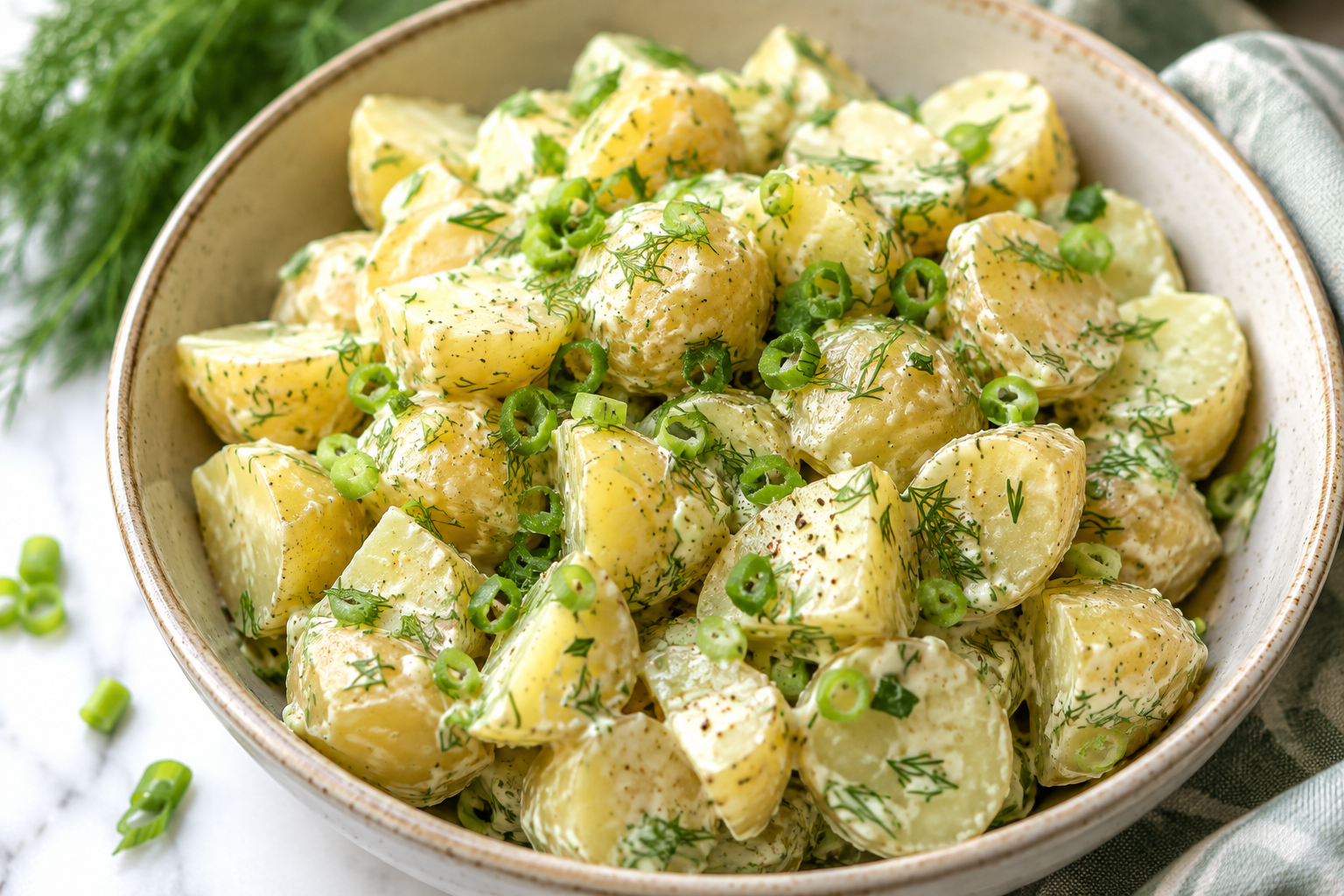 Fresh Summer Potato Salad