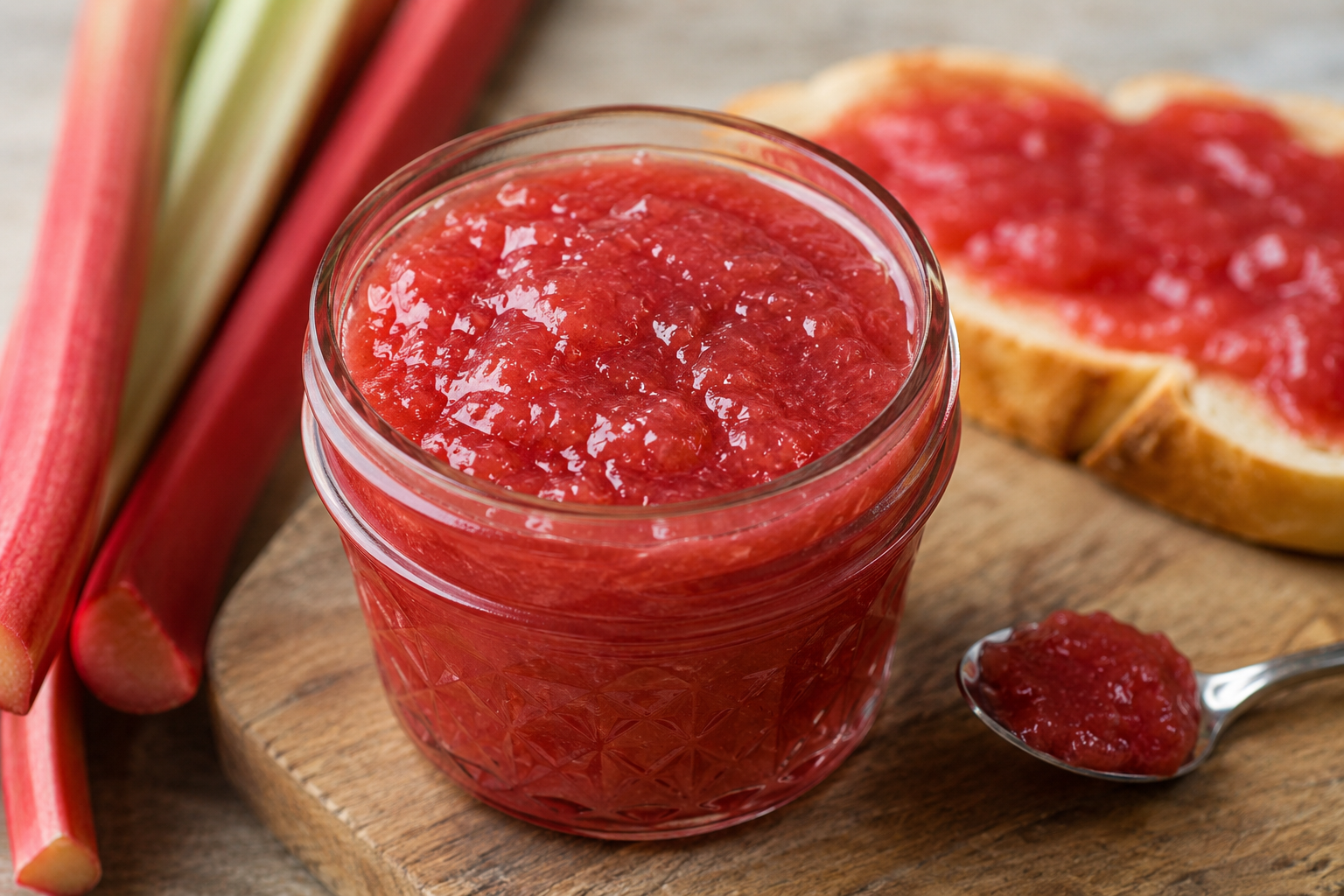 Easy Rhubarb Jam