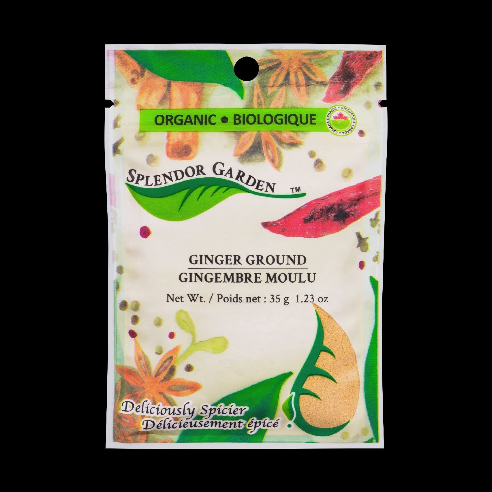 Org. Ginger Ground 35g Splendor Garden