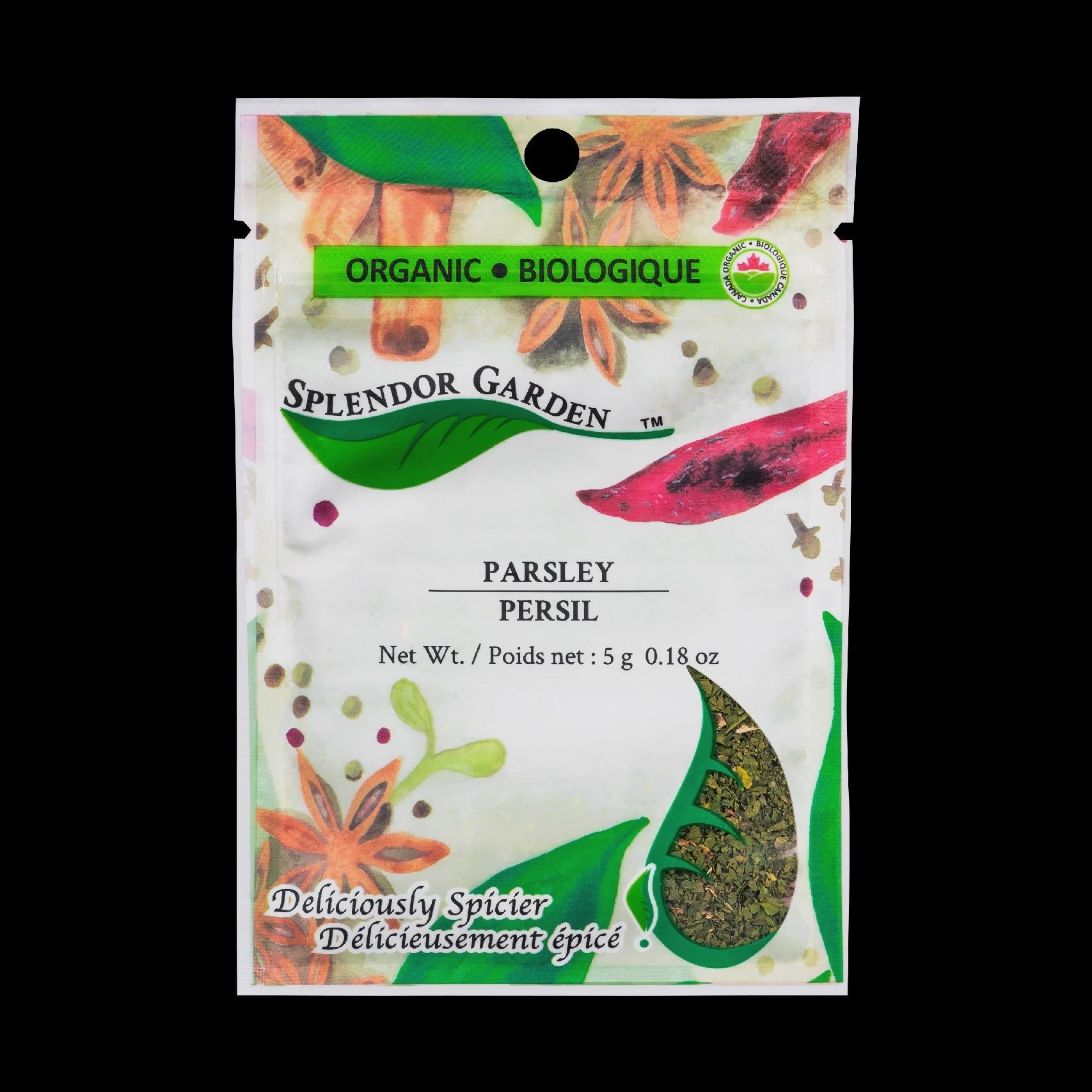 Org. Parsley 5g Splendor Garden