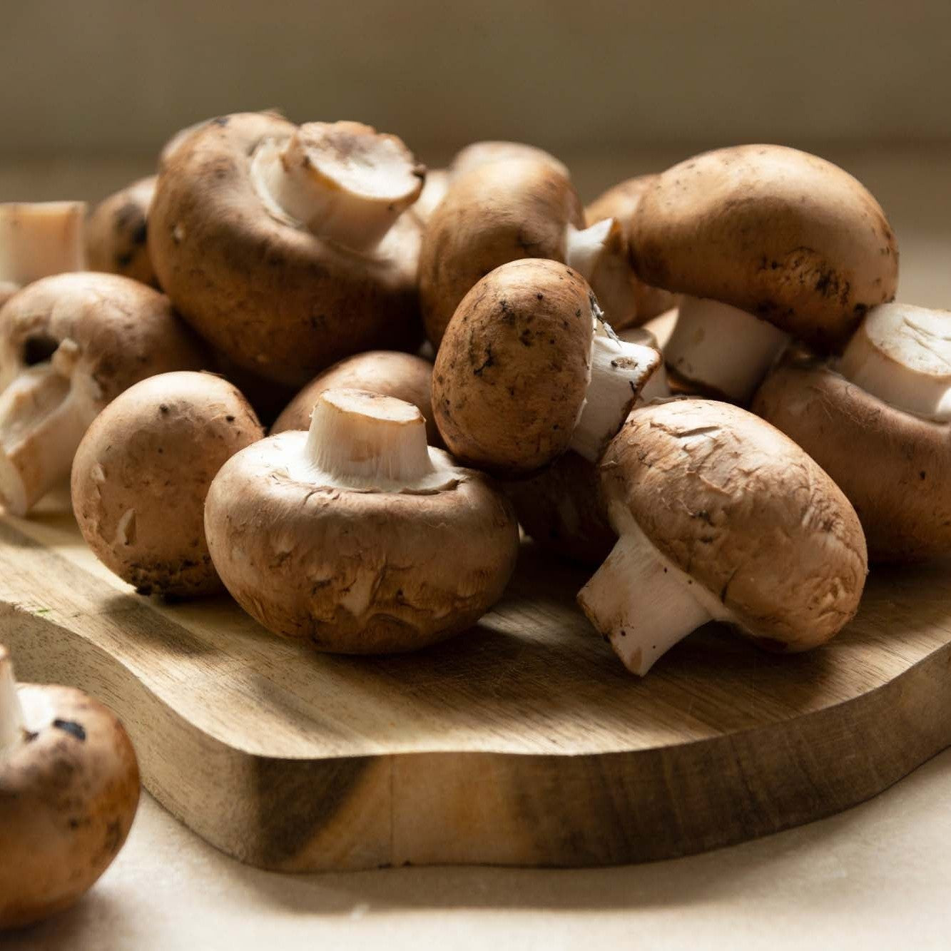 Brown Mushrooms Cello 227g Not specified