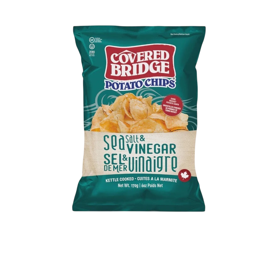 Covered Bridge Sea Salt & Vinegar Chips