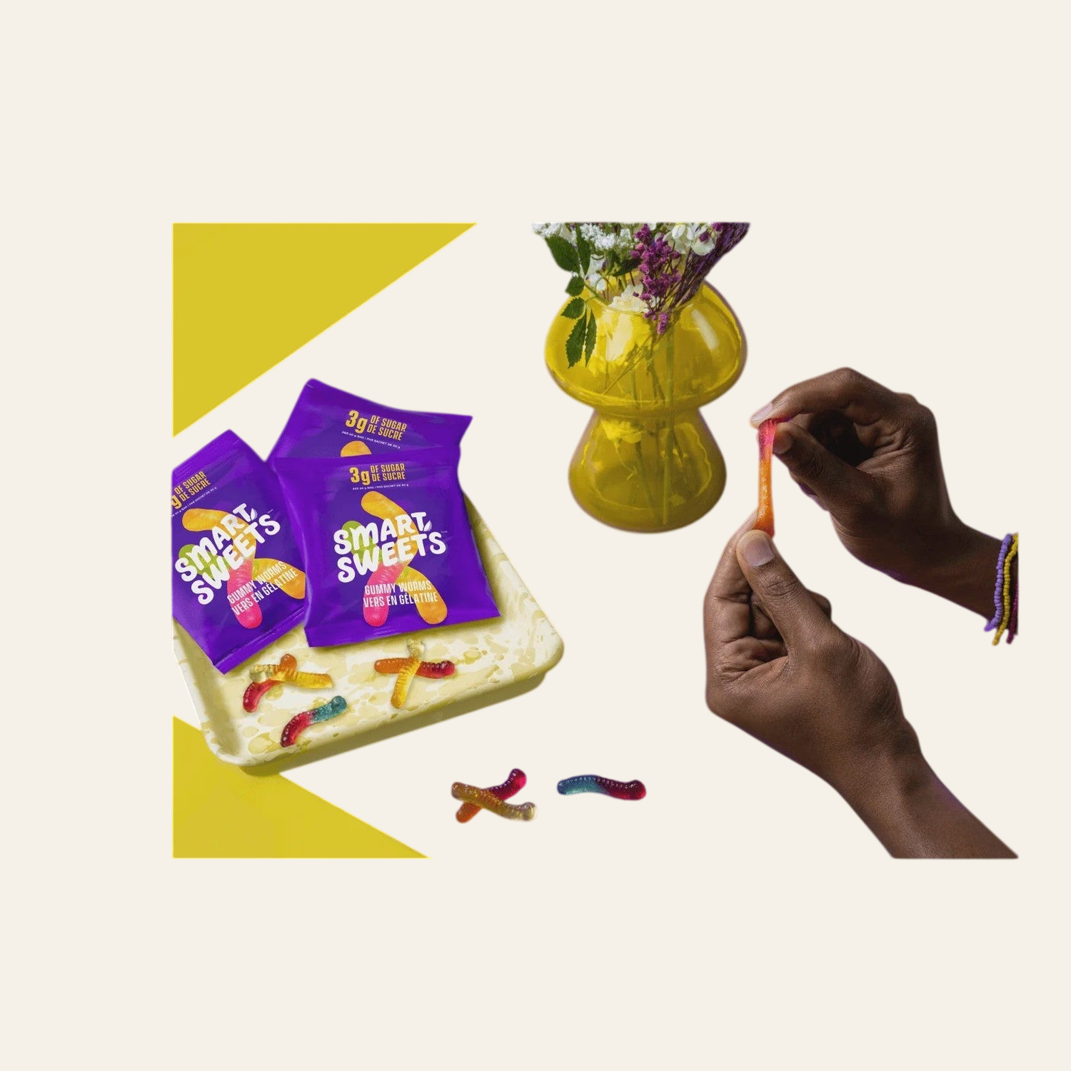 SmartSweets Gummy Worms