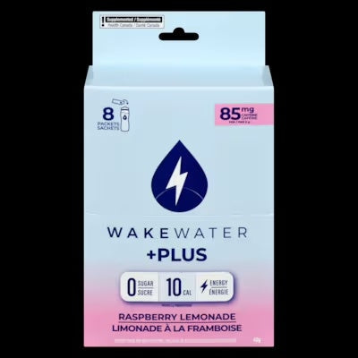 Wake Water +Plus, Raspberry Lemonade Wake Water