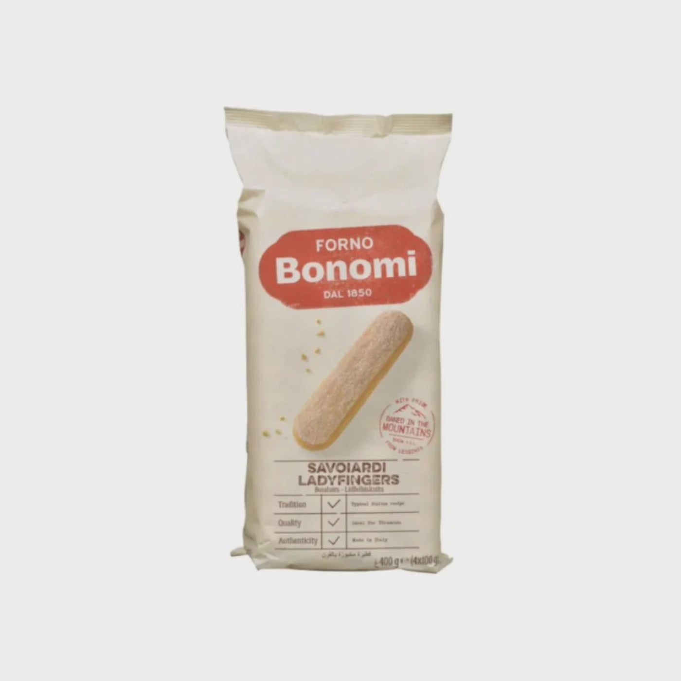 Forno Bonomi, Savoiardi/Ladyfinger Cookies Forno Bonomi