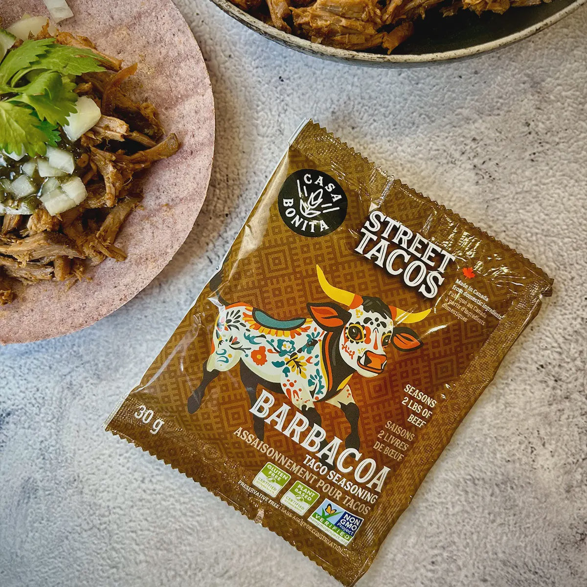 Casa Bonita Barbacoa Taco Seasoning, 30 g