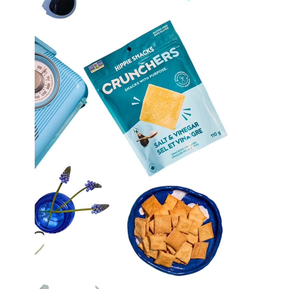 Hippie Snacks Crunchers - Salt & Vinegar