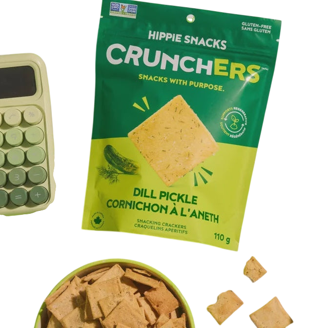 Hippie Snacks Crunchers - Dill Pickle