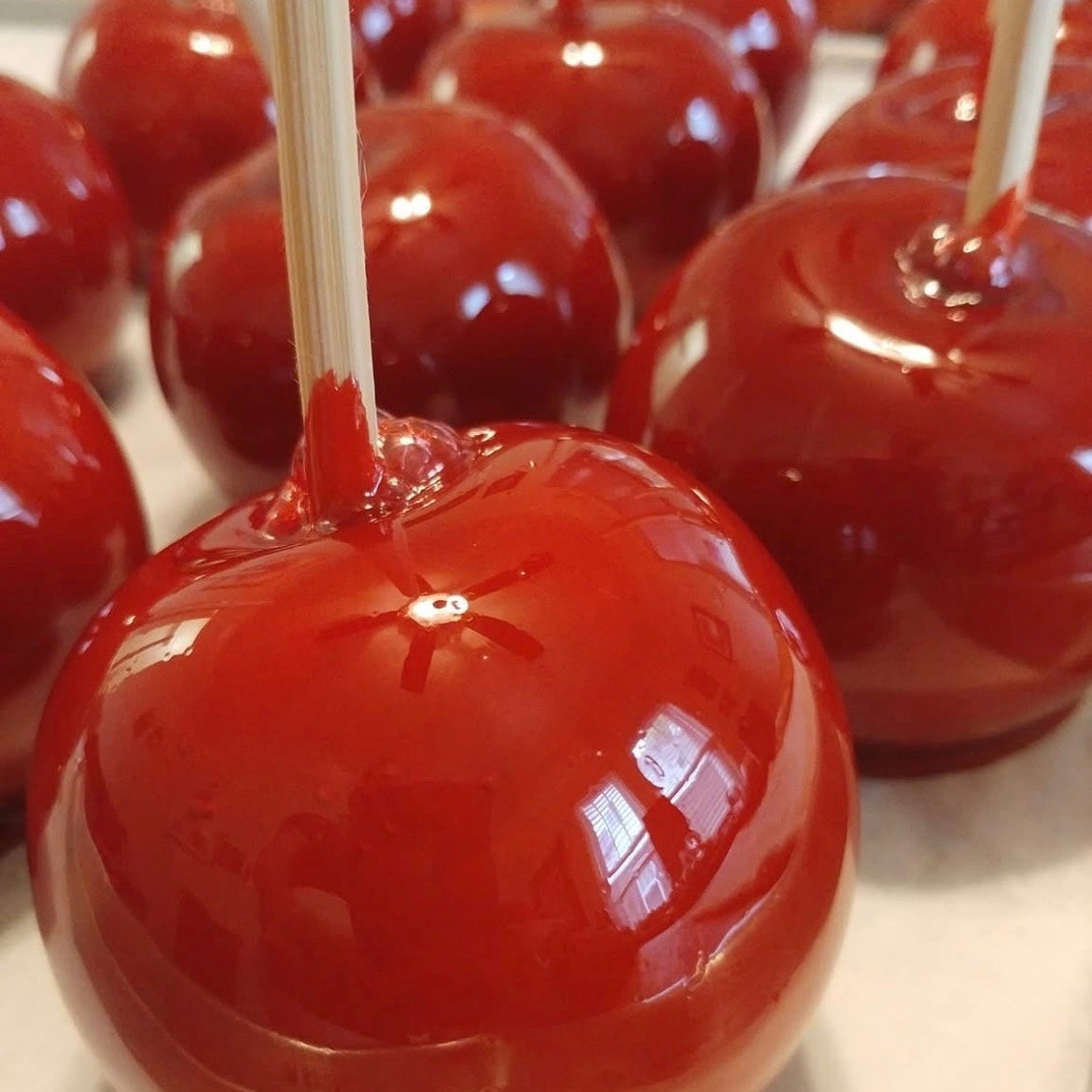 Red Candy Apples Apples & Stix Candy Company