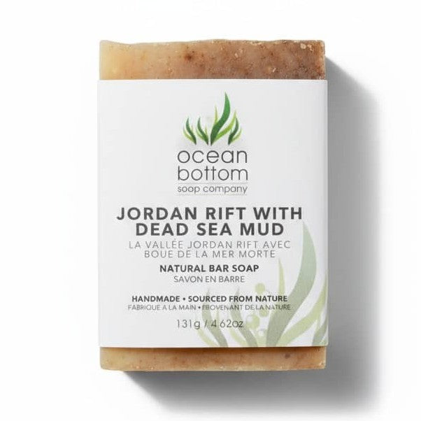 Ocean Bottom Soap Company Jordan Rift with Dead Sea Mud Natural Bar Soap