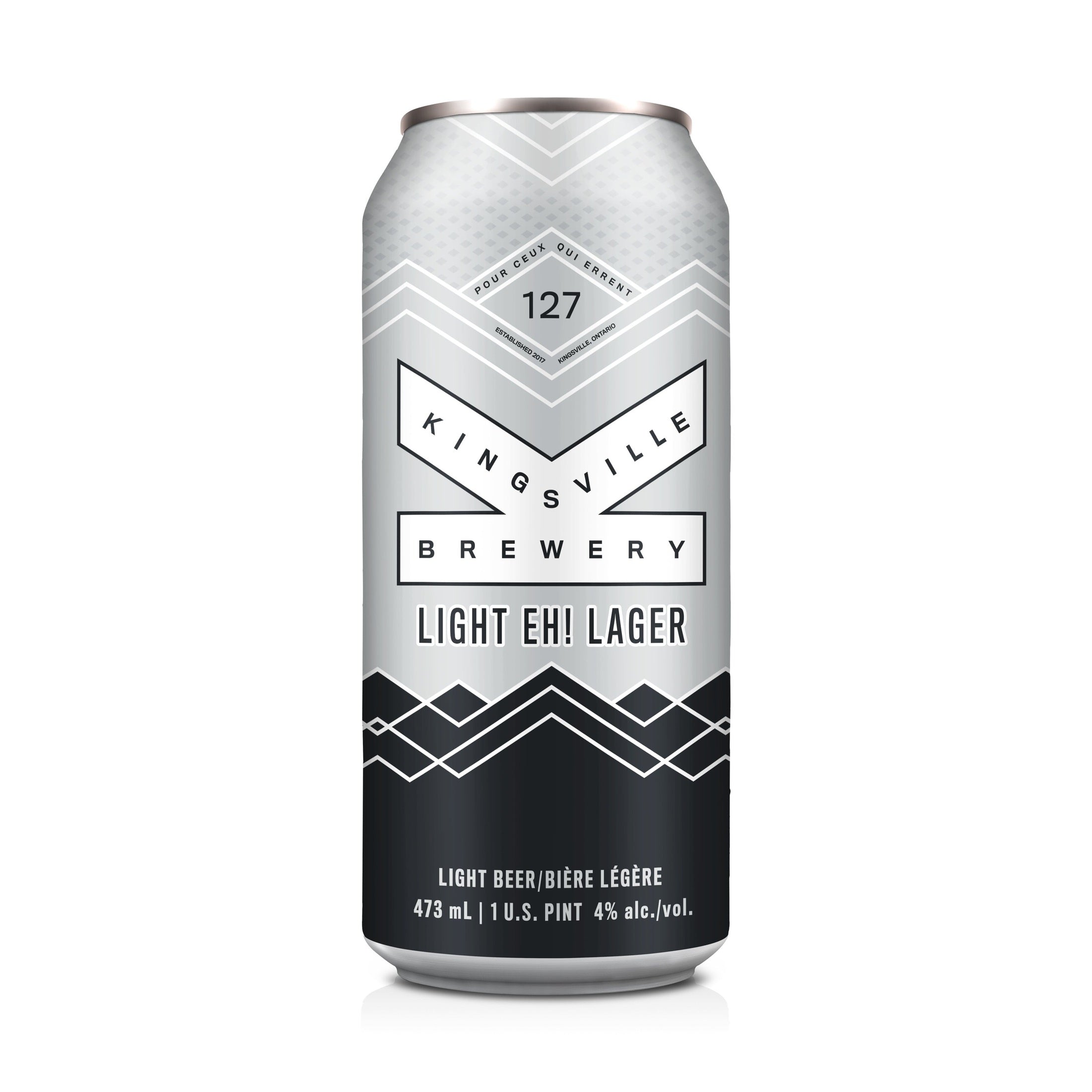 Kingsville Brewery Light Eh! Lager 473 mL