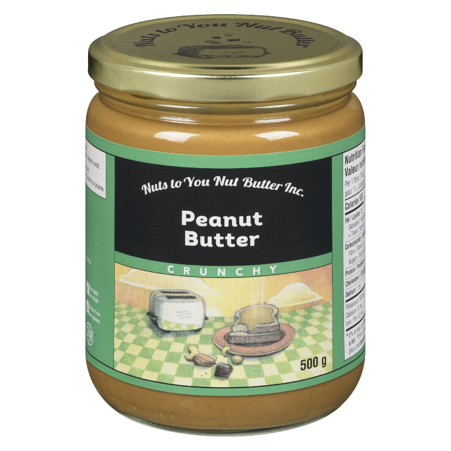Nuts to You Nut Butter Inc. Crunchy Peanut Butter