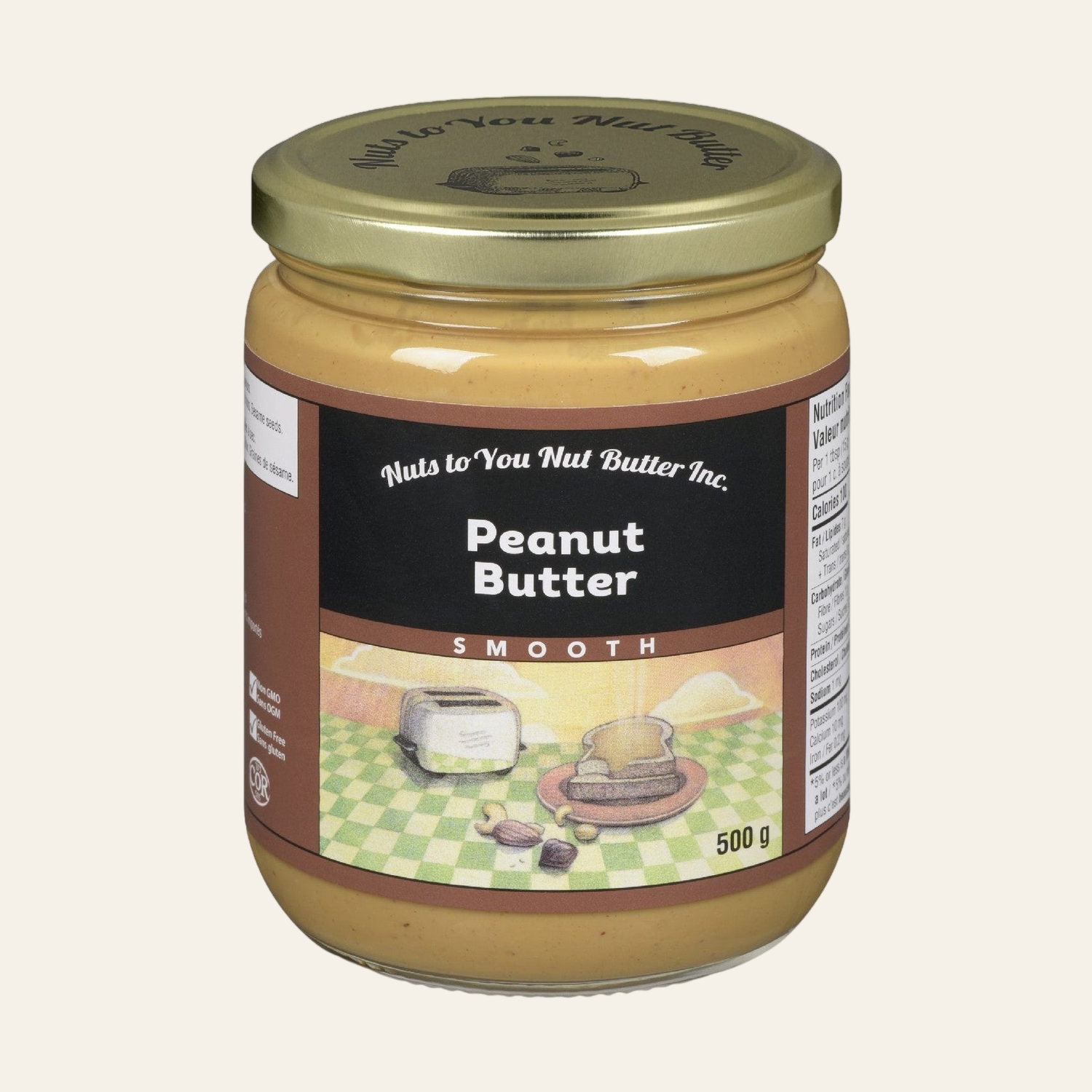 Nuts to You Nut Butter Inc. Smooth Peanut Butter