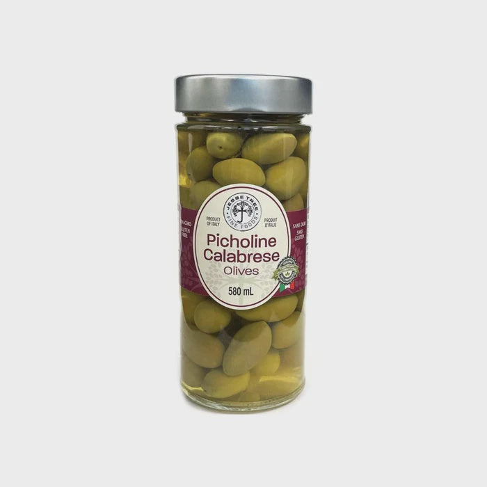 Green Picholine Calabrese Olives