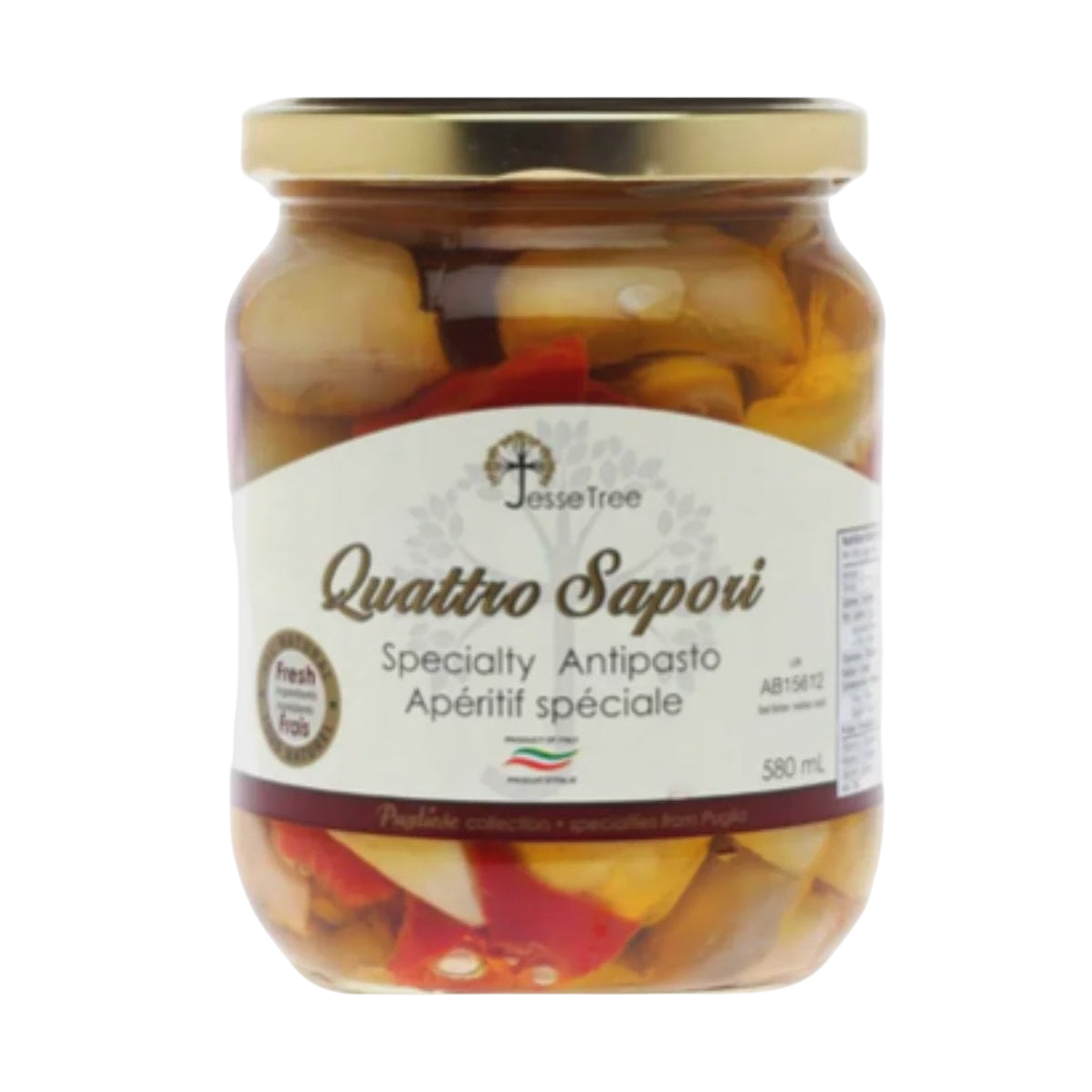 Jesse Tree Fine Foods Quattro Sapori Specialty Antipasto