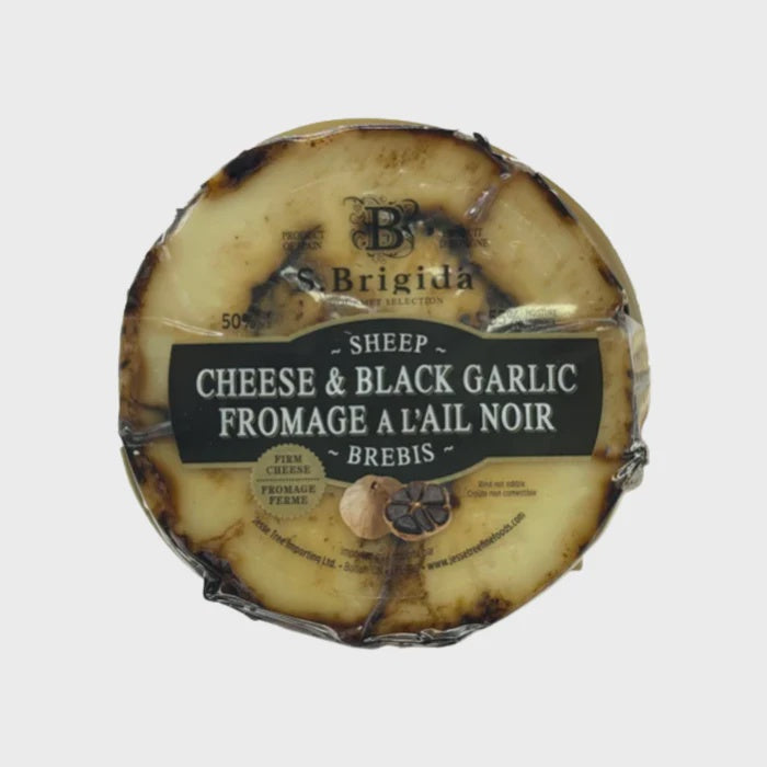 S. Brigida Baby Black Garlic Sheep Cheese S. Brigida