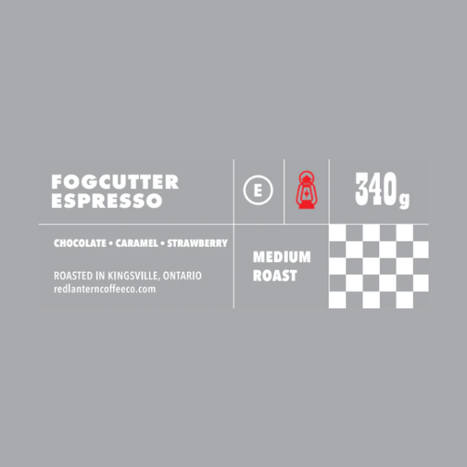 Red Lantern Coffee Co. Fogcutter Espresso