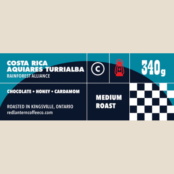 Red Lantern Coffee Co. Costa Rica Aquiares Turrialba