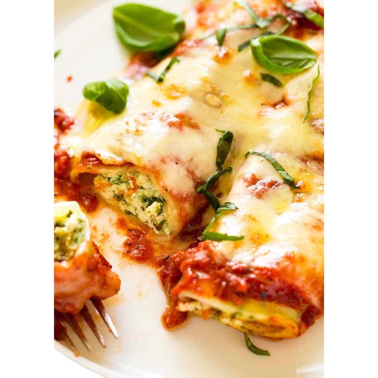 Cara Pasta Cheese & Spinach Cannelloni