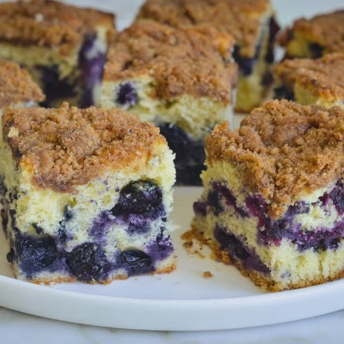 Christine's Bake Shop, Blueberry Coffee Cake 7", July Feature Christine's Bake Shop