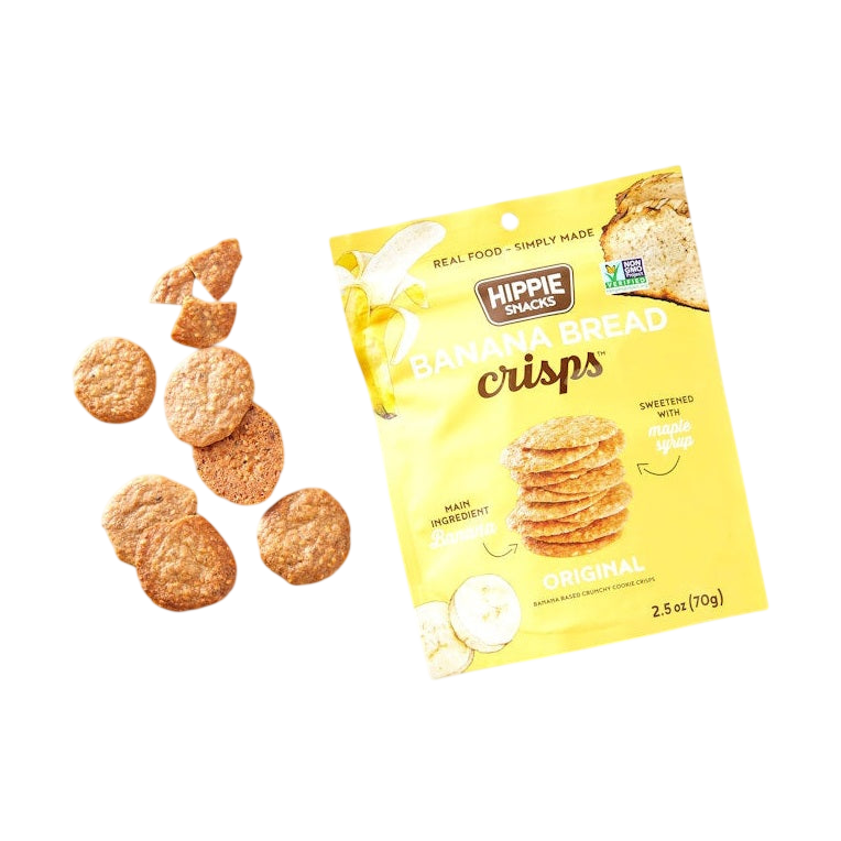 Hippie Snacks Banana Bread Crisps - Original