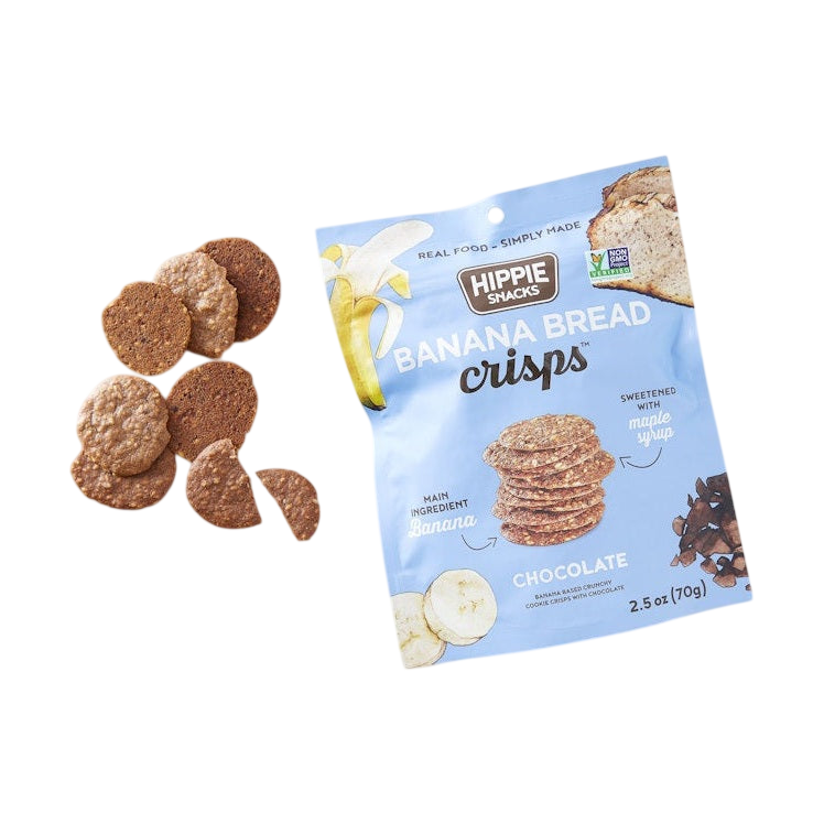 Banana Bread Crisps - Chocolate
