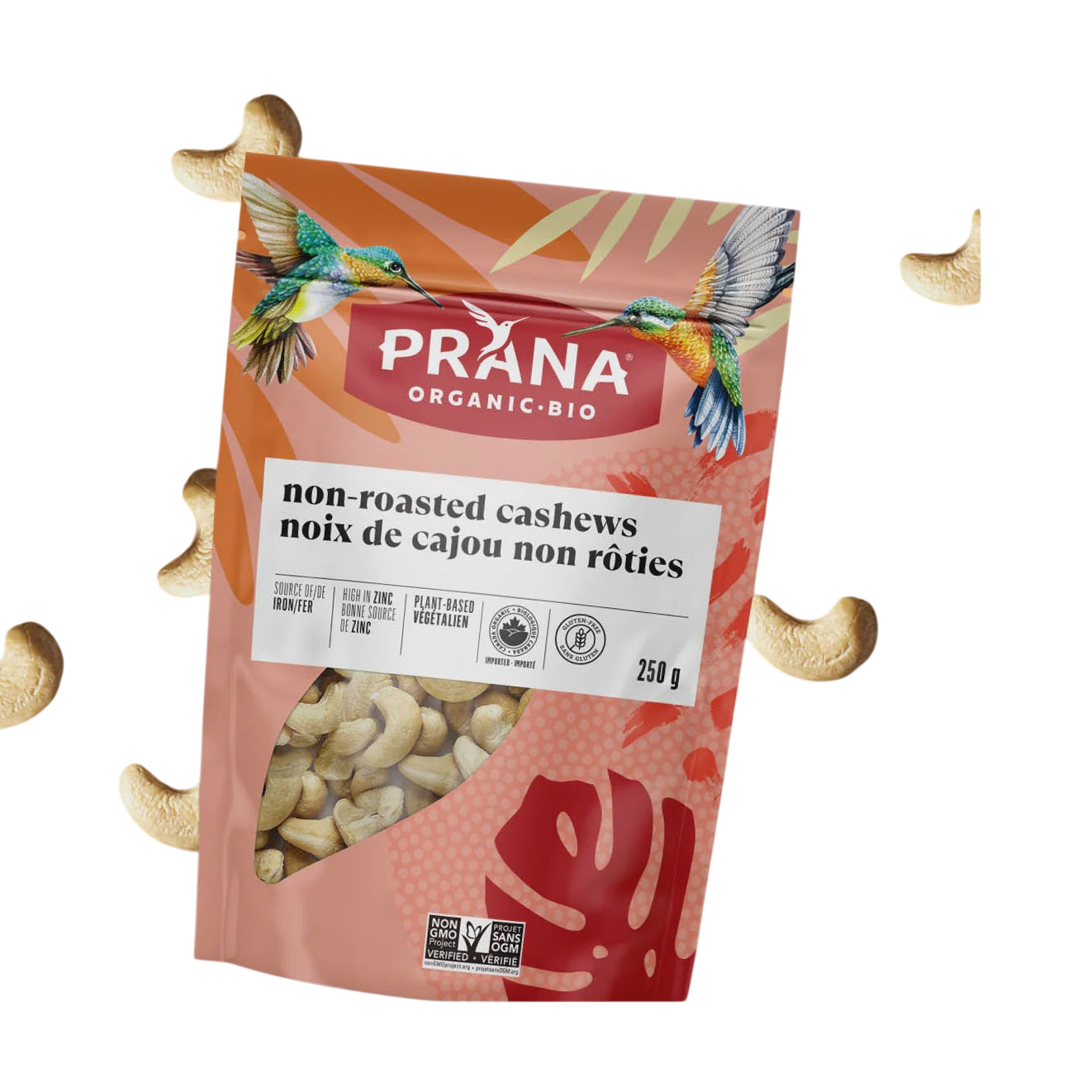 Prana Organic Non-Roasted Cashews