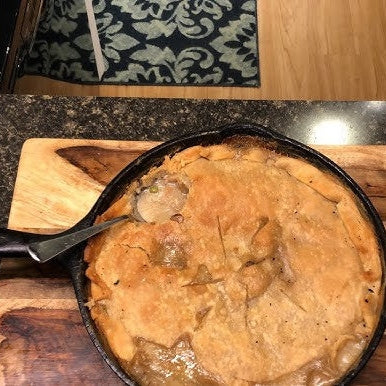 Iron Kettle, Chicken Pot Pie Iron Kettle Commissary