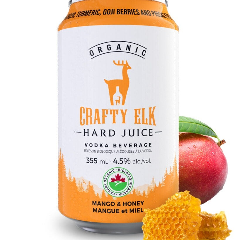 Crafty Elk, Mango & Honey 4/pk Crafty Elk
