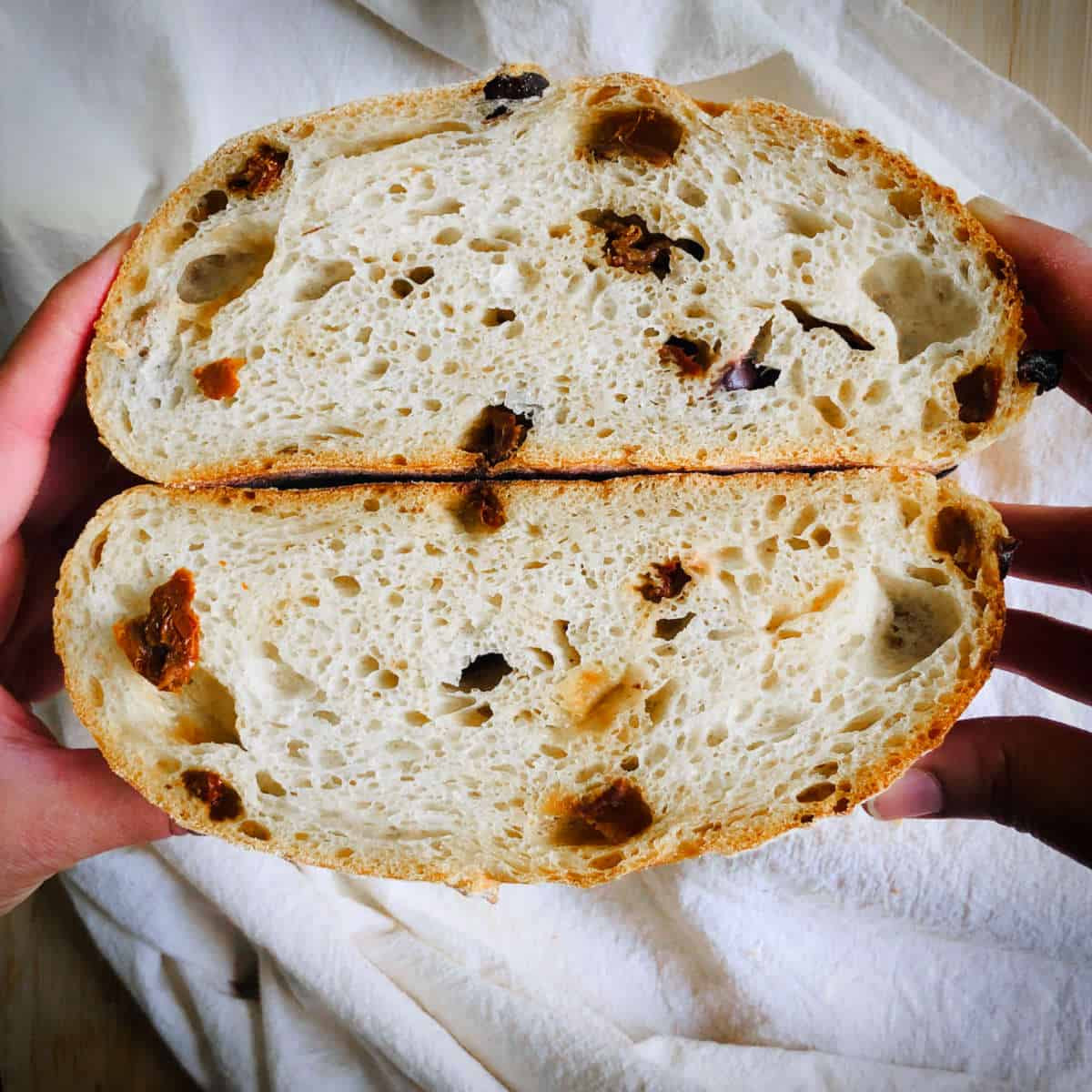 Iron Kettle Commissary Olive & Sundried Tomato Sourdough