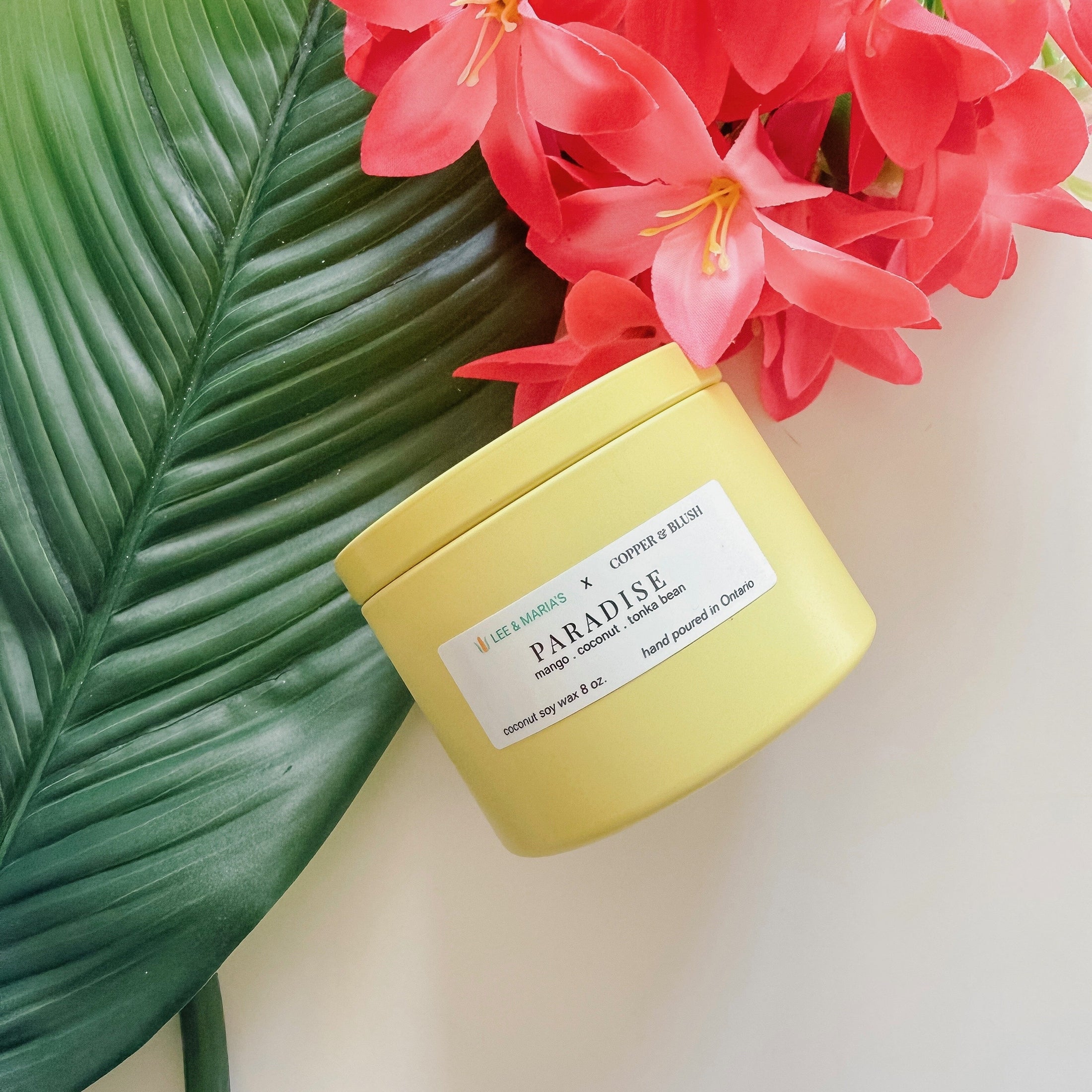 Copper & Blush, Paradise Candle Copper & Blush