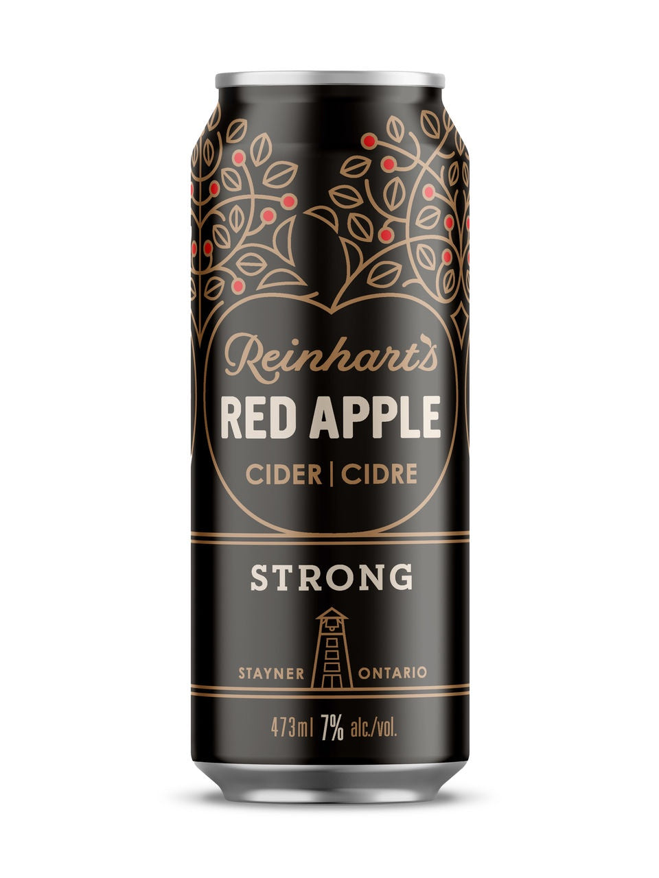 Reinhart's Red Apple Cider, 473ml