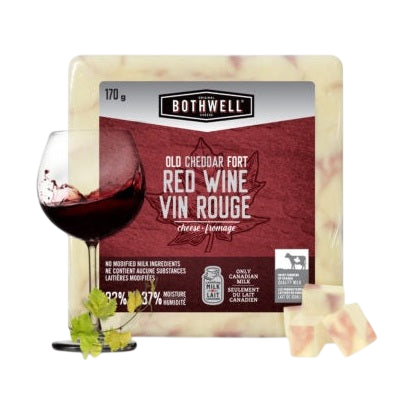 Bothwell Cheese Red Wine Old Cheddar Cheese