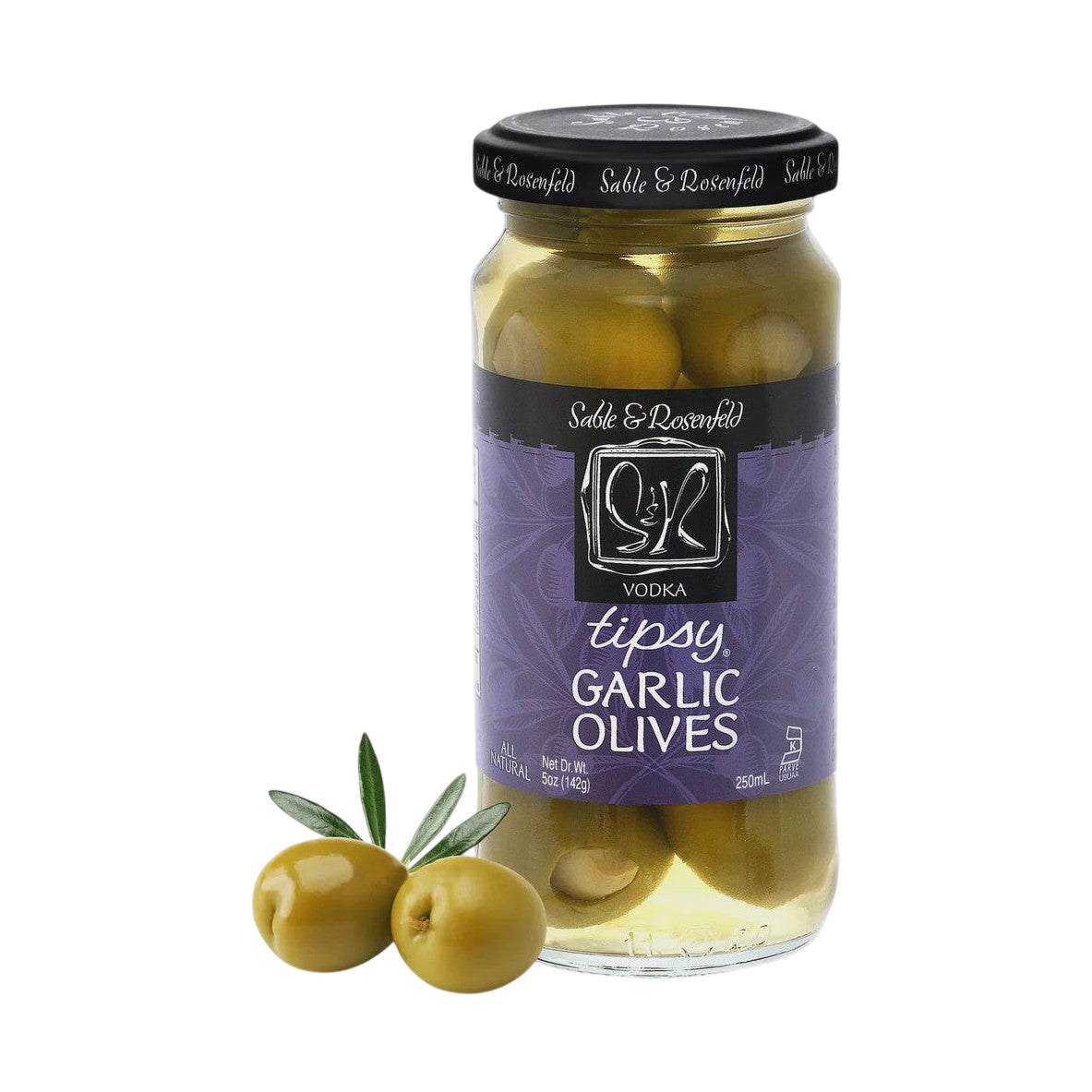 Sable & Rosenfeld Vodka Garlic Tipsy Olives