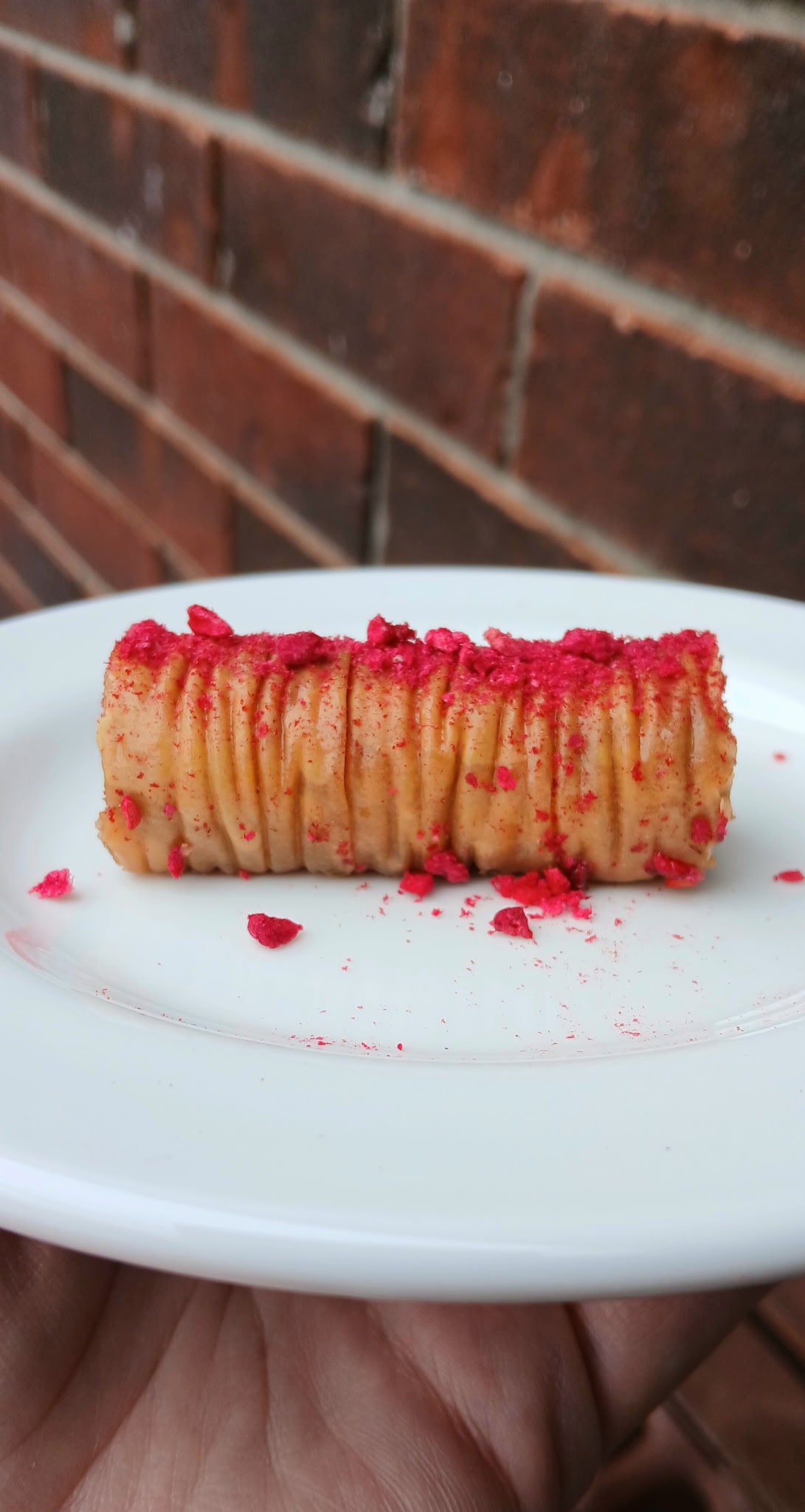 Moreish Outpost, Almond-Filled Raspberry-Lemon Baklava Moreish Outpost
