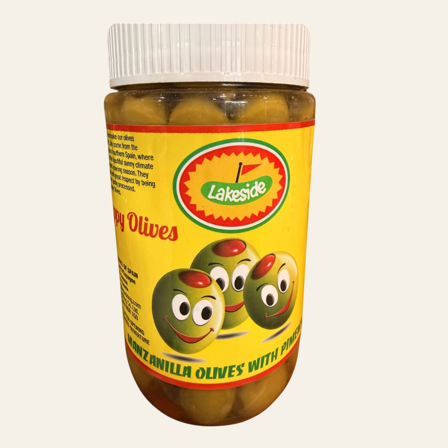 Lakeside Pickles Manzanilla Olives with Pimento