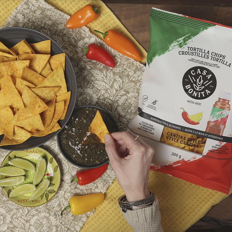 Chili and Lime Corn Chips