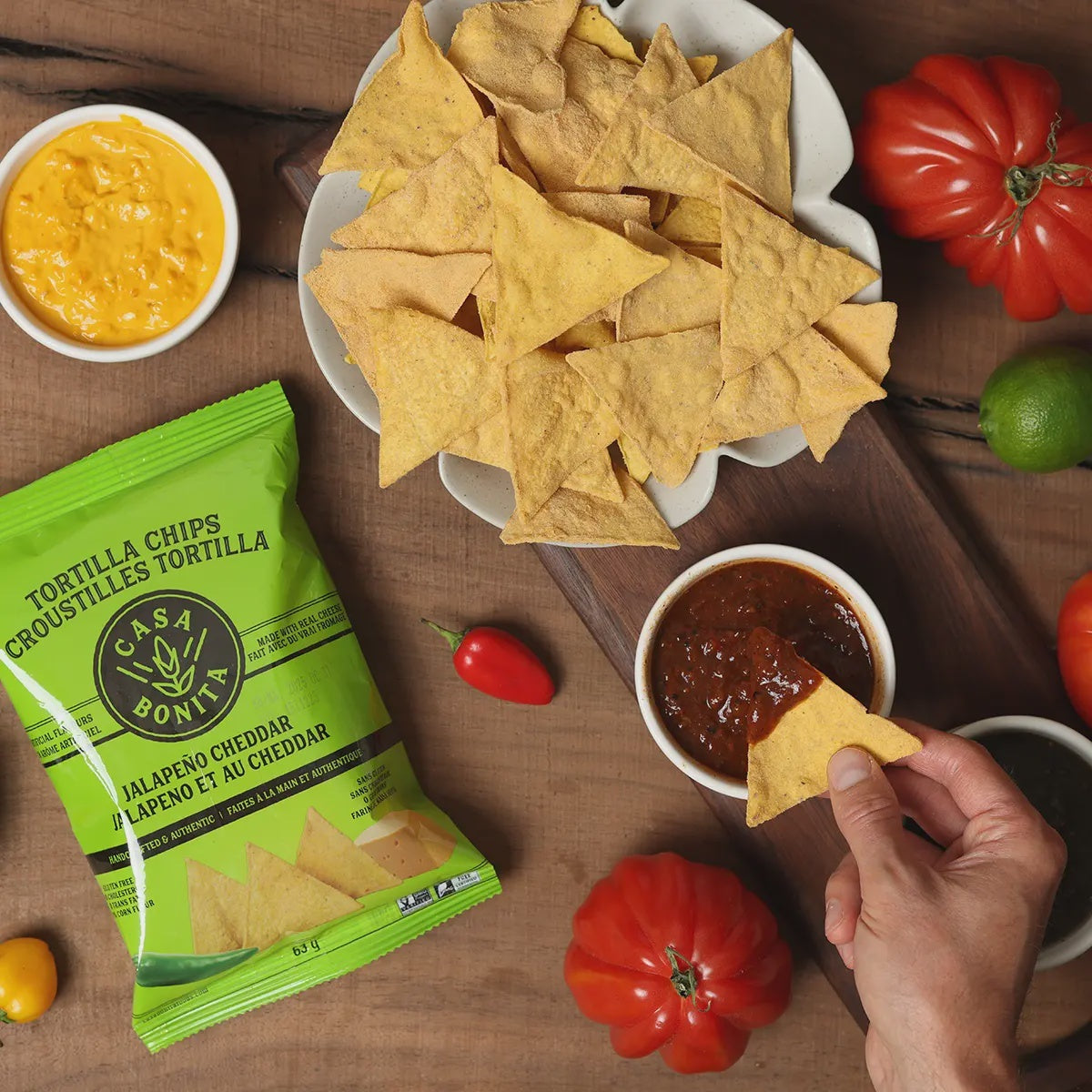 Casa Bonita Jalapeño Cheddar Chips 63g Casa Bonita