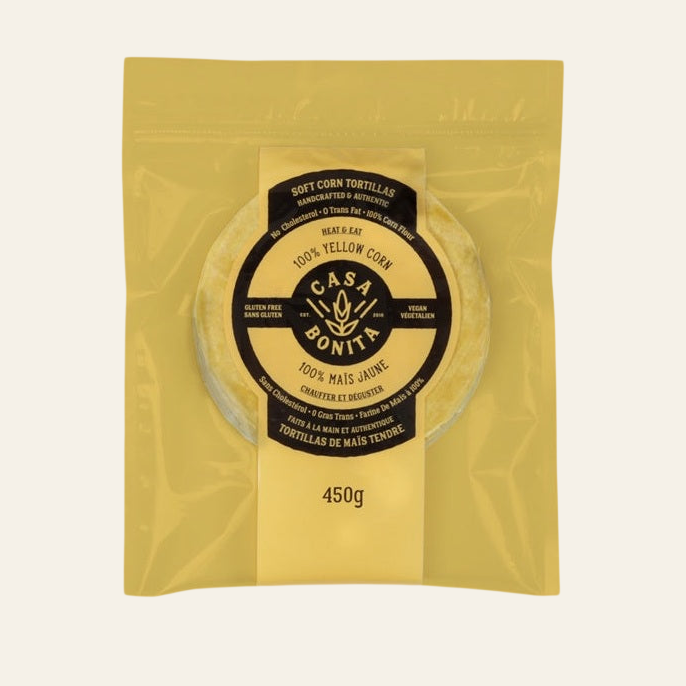 Casa Bonita 100% Yellow Corn Tortillas