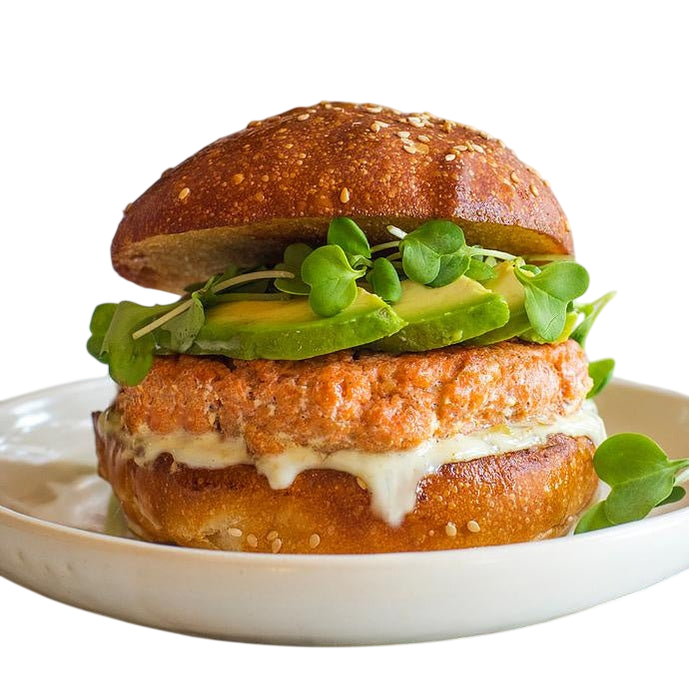 Dockside Fisheries Wild Sockeye Salmon Burgers