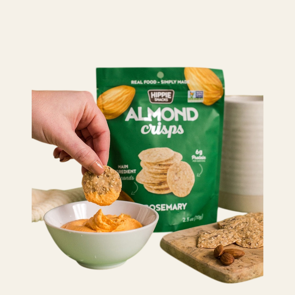 Hippie Snacks Almond Crisps - Rosemary