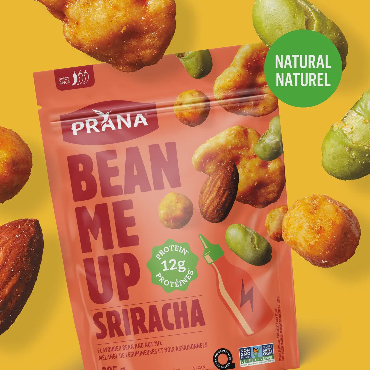 Prana Organic Bean Me Up - Sriracha
