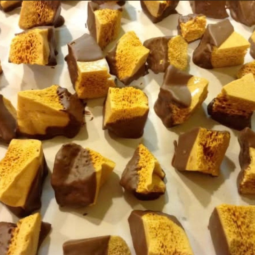 Sponge Tofffee Apples & Stix Candy Company