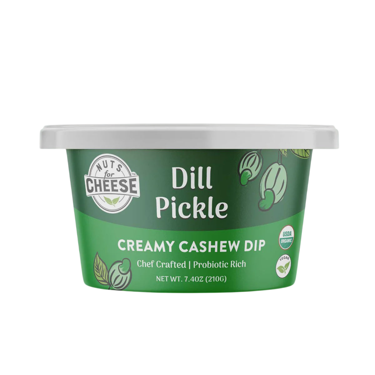 Nuts for Cheese Dill Pickle Creamy Cashew Dip