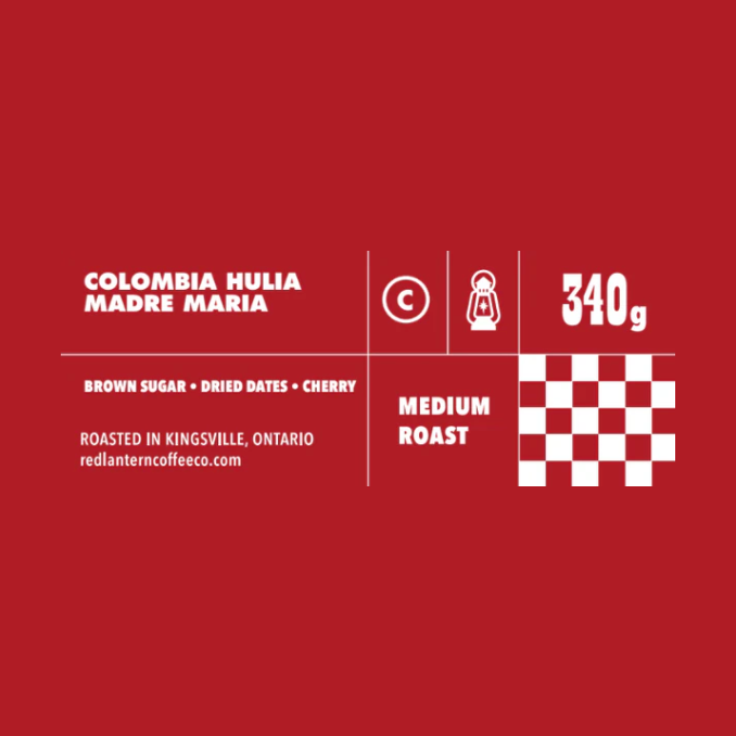 Red Lantern Coffee Co. Colombia Madre Maria Huila