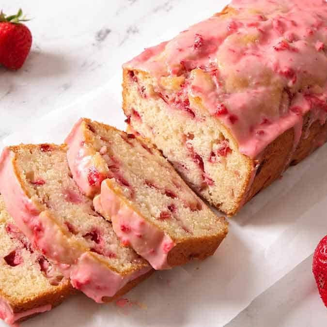 Christine's Bake Shop - Strawberry Loaf - June Featuer Christine's Bake Shop