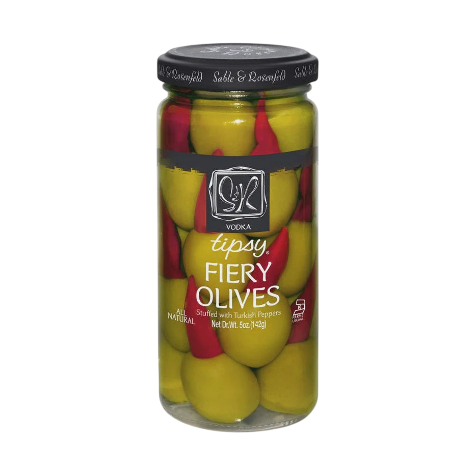 Sable & Rosenfeld Vodka Tipsy Fiery Olives