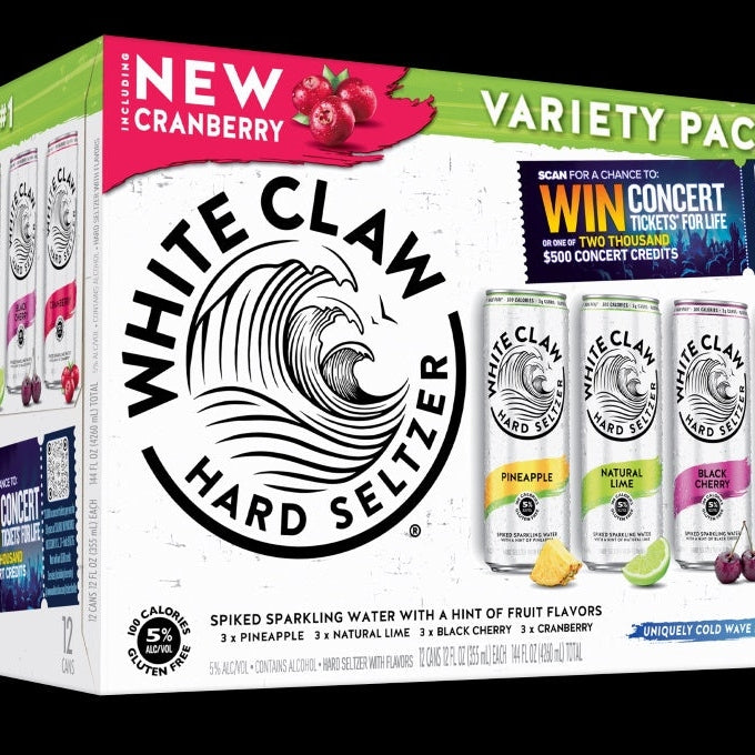 White Claw, Variety Pack #1 White Claw Hard Seltzer