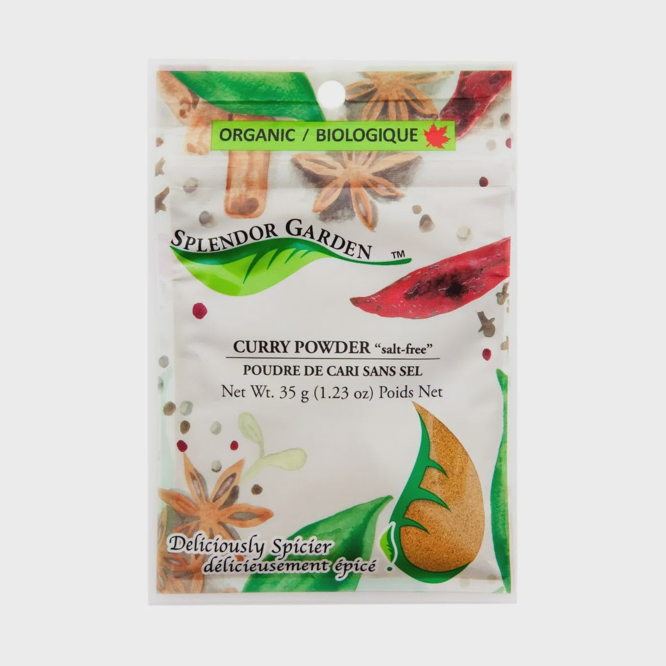 Org. Curry Powder 35g Splendor Garden