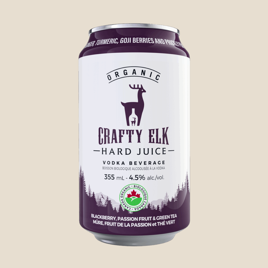 Crafty Elk Blackberry, Passionfruit & Green Tea